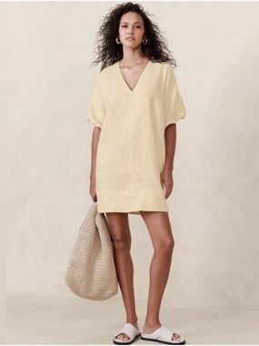 Banana Republic Linen Maxi Dress | 100% Linen